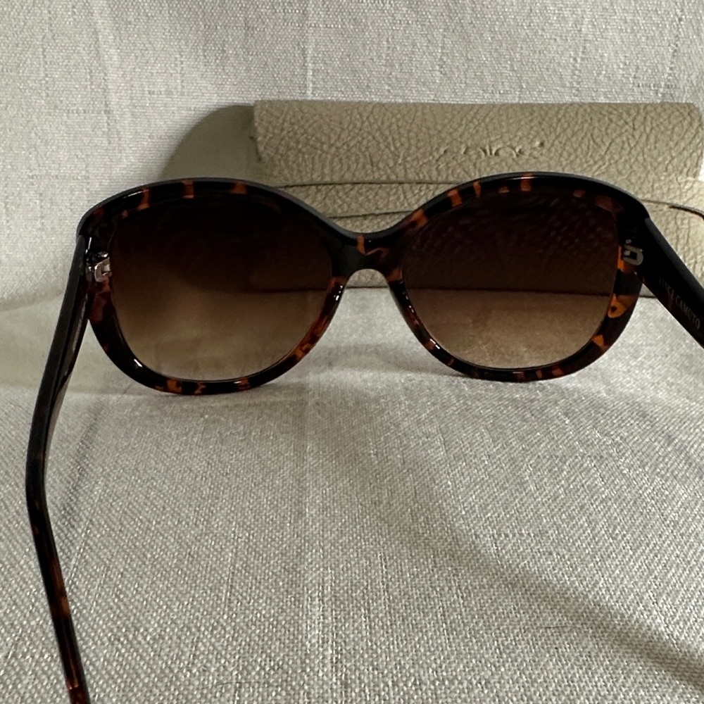 Vince Camuto Brown Tortoise Sunglasses - Picture 5 of 7